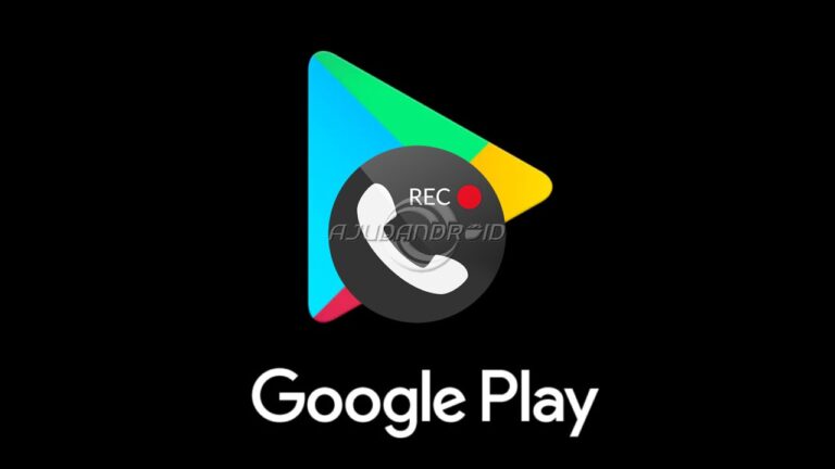 Google Play Store com logo de gravador de chamadas