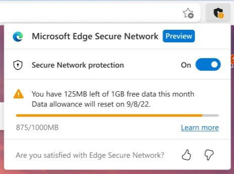 Microsoft Edge VPN