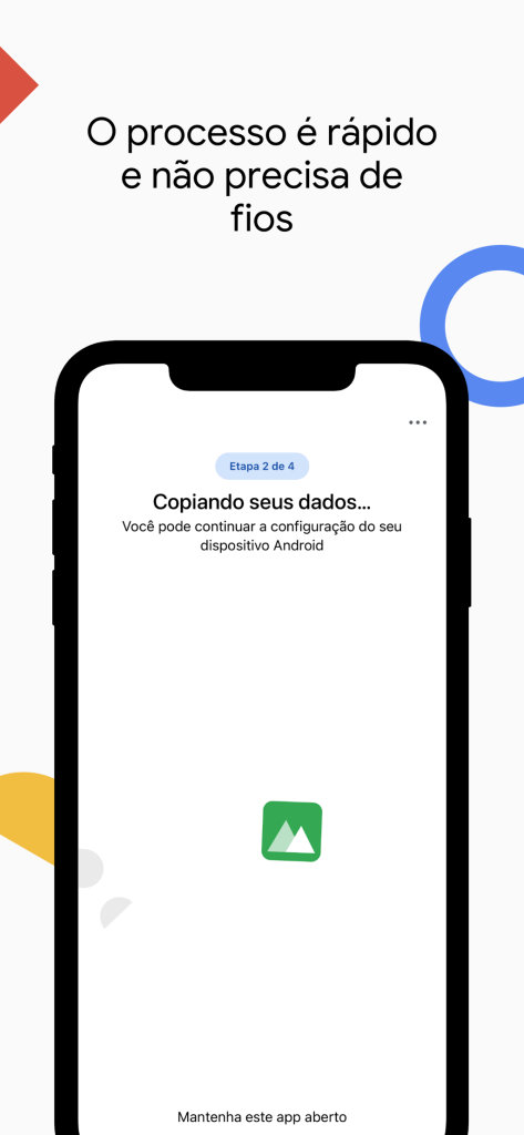 Aplicativo Mudar para o Android