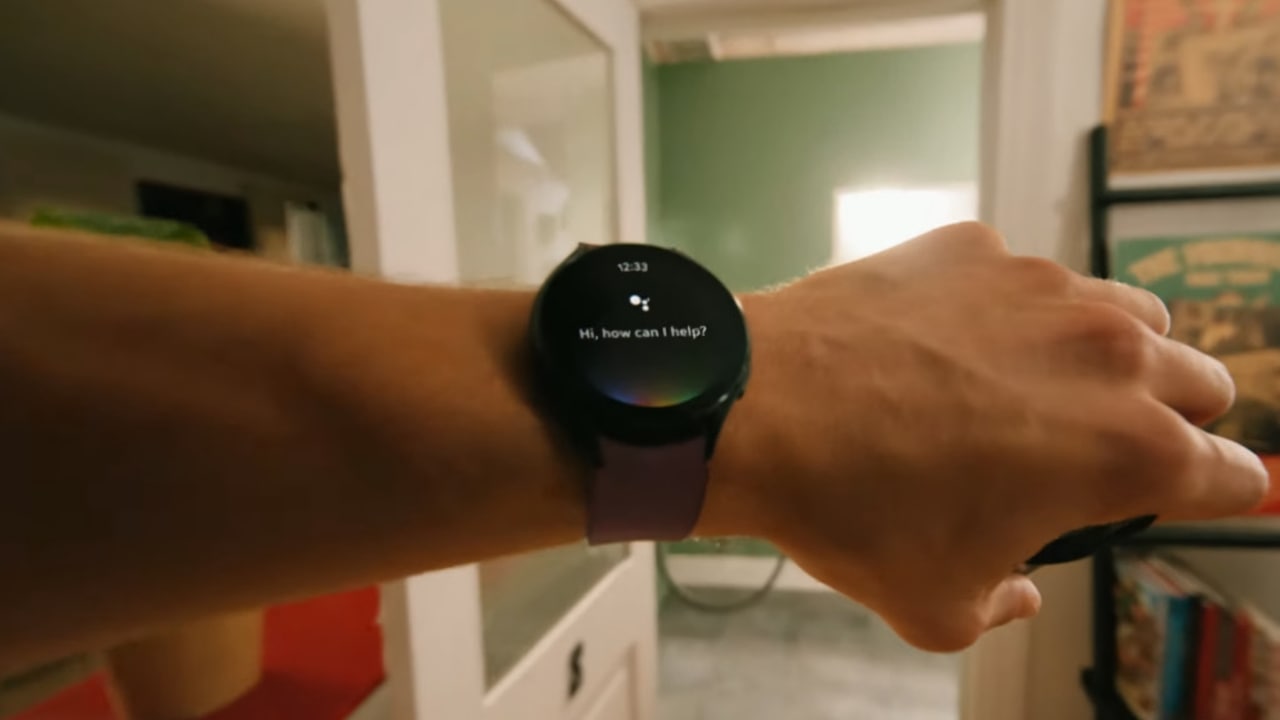 Galaxy Watch 4 com Google Assistente