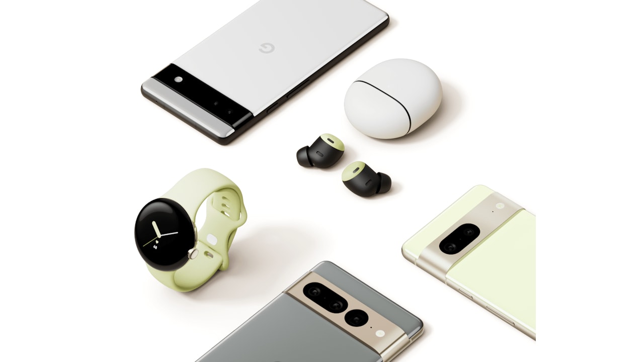 Google Pixel 7, Pixel Watch e Pixel Buds Pro