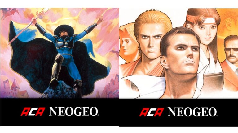 Magician Lord ACA NEOGEO e Art Of Fighting 3 ACA NEOGEO