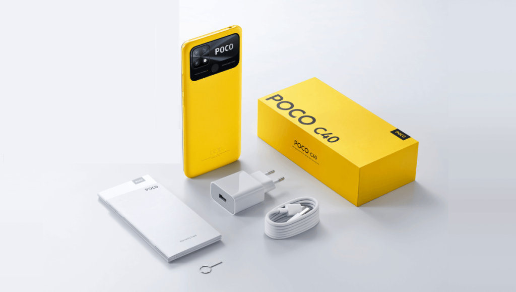Poco C40 é anunciado e chegará com novo processador JLQ JR510