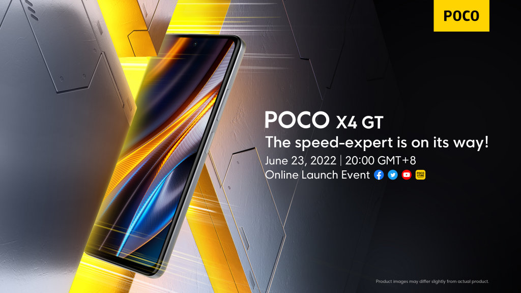 POCO X4 GT Evento