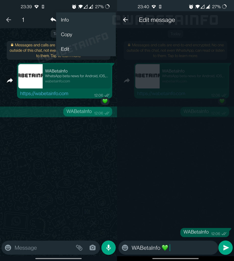 WhatsApp no futuro pode contar com função para editar mensagens