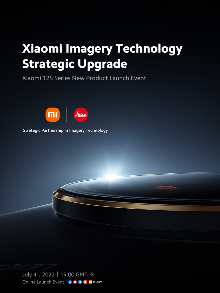 Xiaomi 12s evento