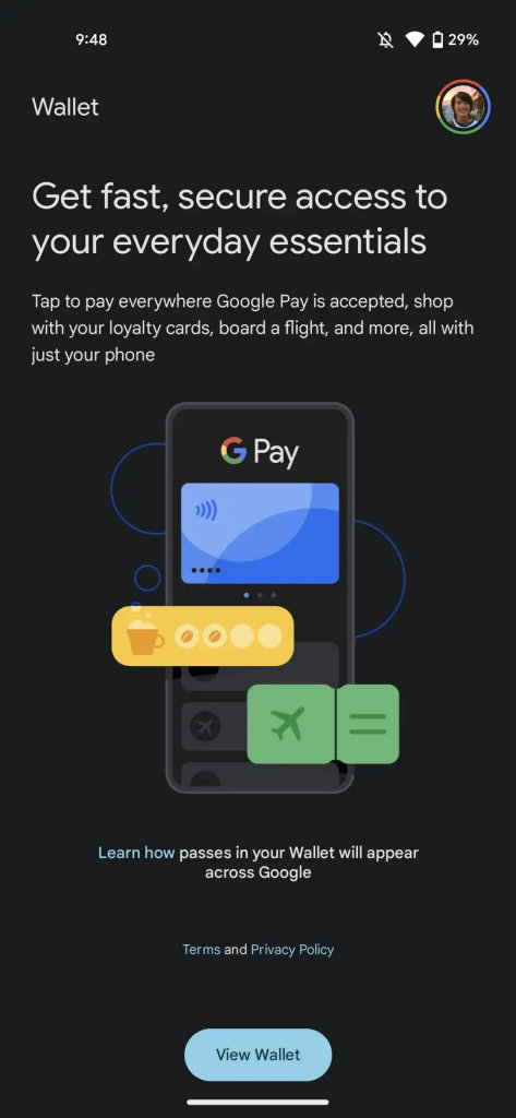 Aplicativo Google Pay se transforma em Google Wallet
