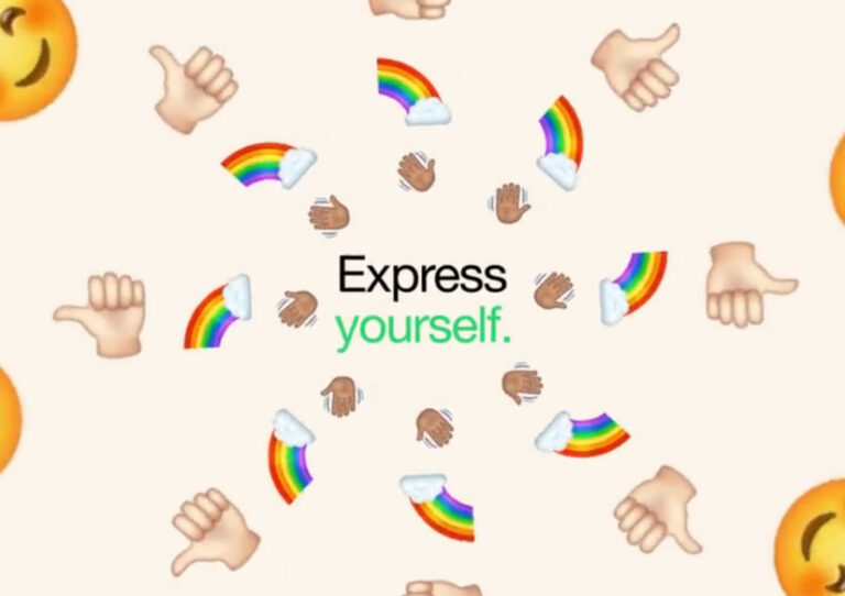 WhatsApp reações usam todos os emoji