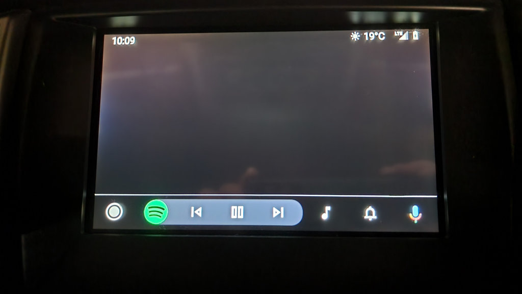Android Auto tela preta com aparelhos Galaxy S22