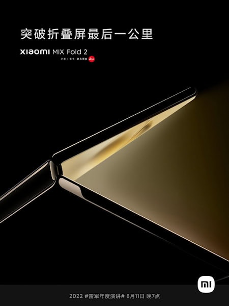 Xiaomi Mix Fold 2 Evento