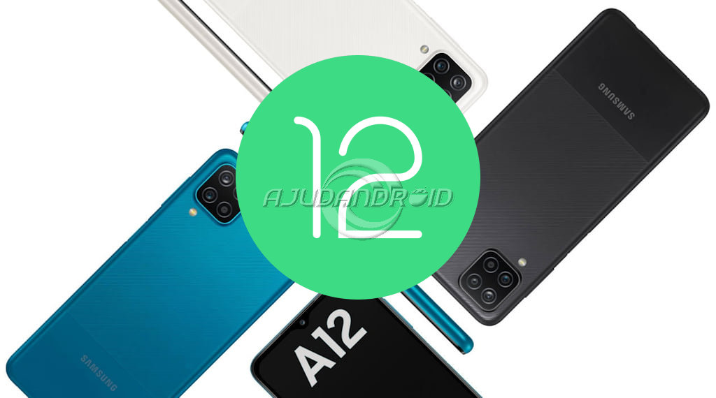 Finalmente Galaxy A12 está recebendo o Android 12 com One UI 4.1