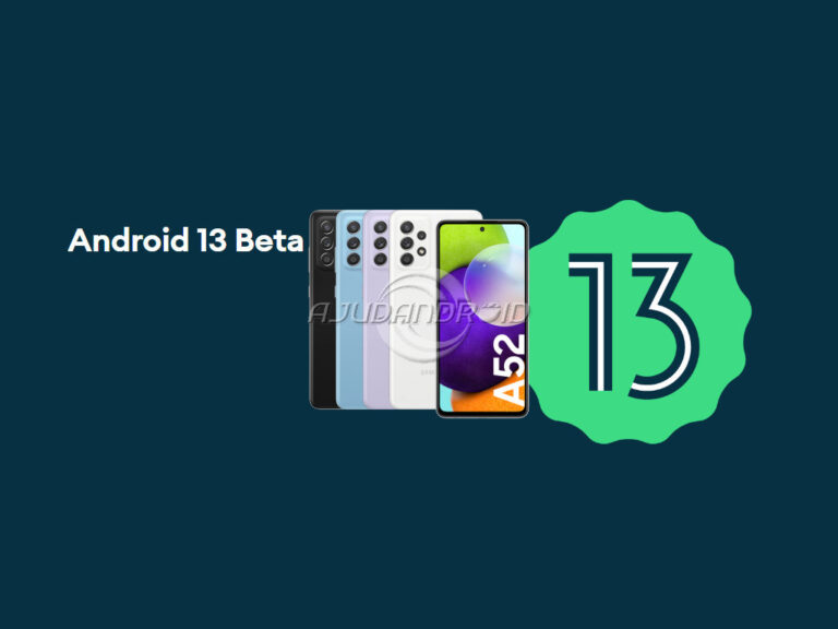 Galaxy A52 recebe One UI 5.0 Beta com Android 13