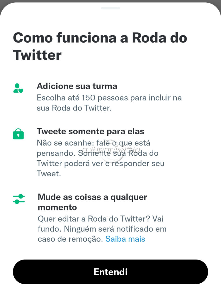 Twitter recurso Roda