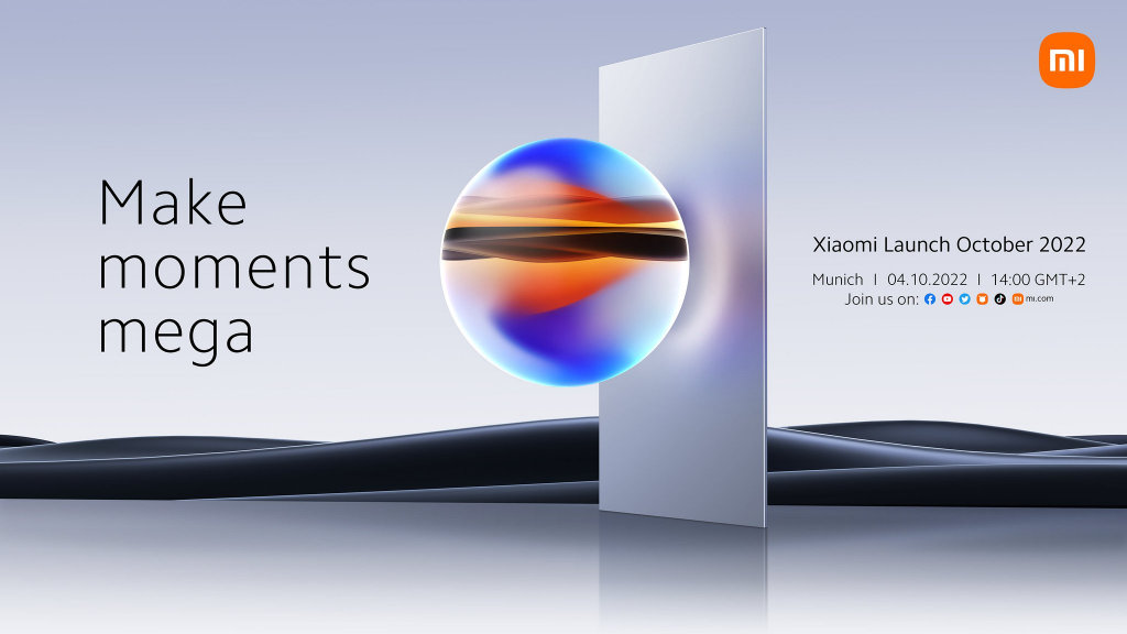 Linha Xiaomi 12T será anunciada em 4 de outubro, fabricante confirma evento
