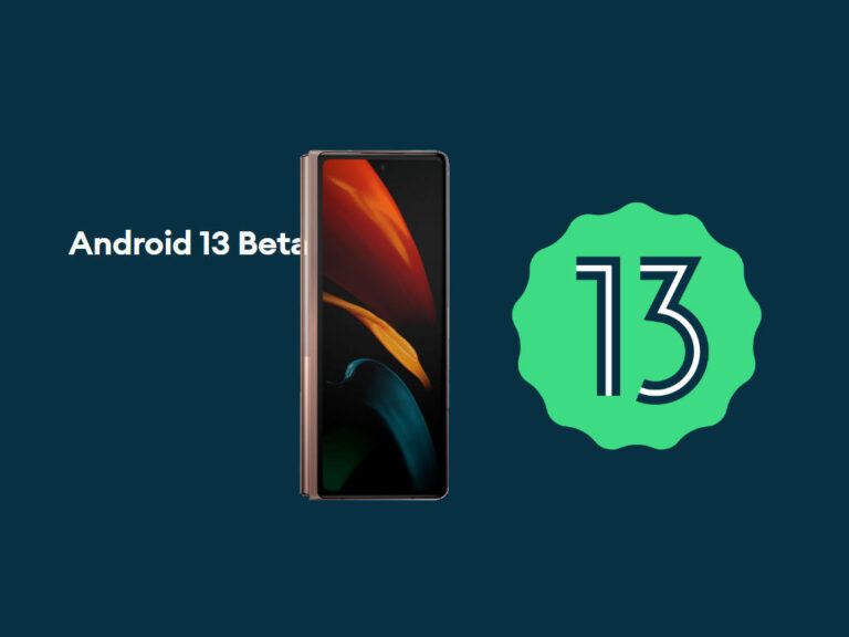 Galaxy Z Fold 2 One UI 5 Beta com Android 13