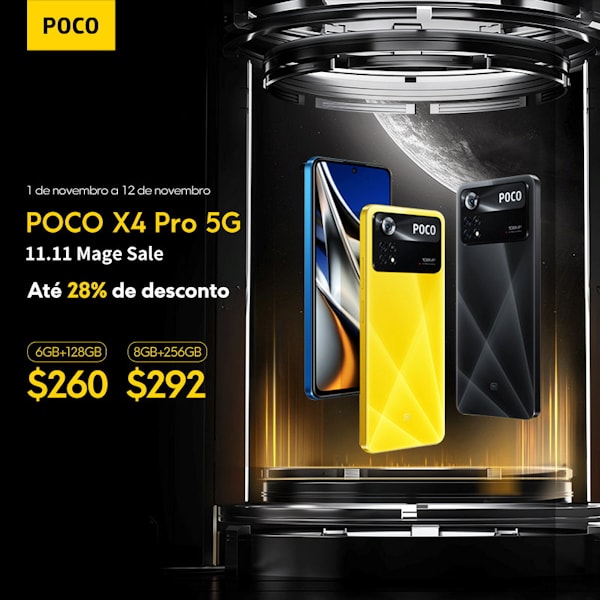 POCO X4 Pro 5G Promoção Aliexpress