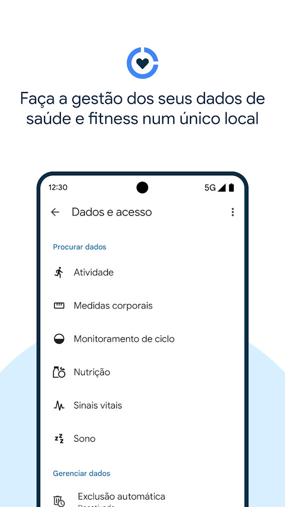 Conexão Saúde (Health Connect by Android)