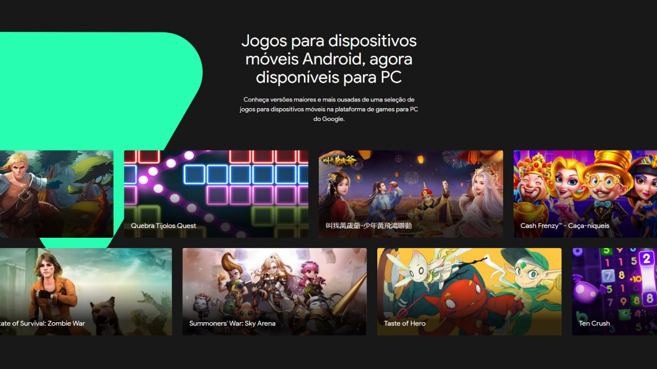 Google Play Games para computador