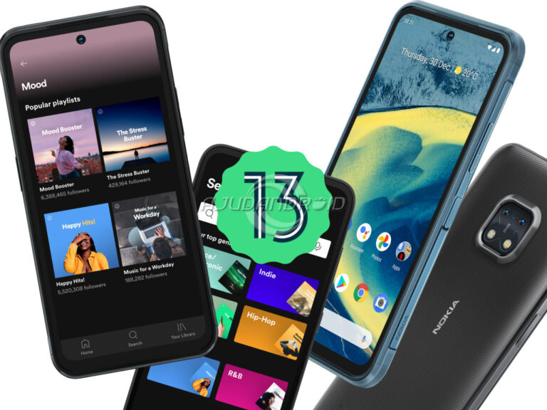 Nokia G50 e Nokia XR20 são atualizados para o Android 13