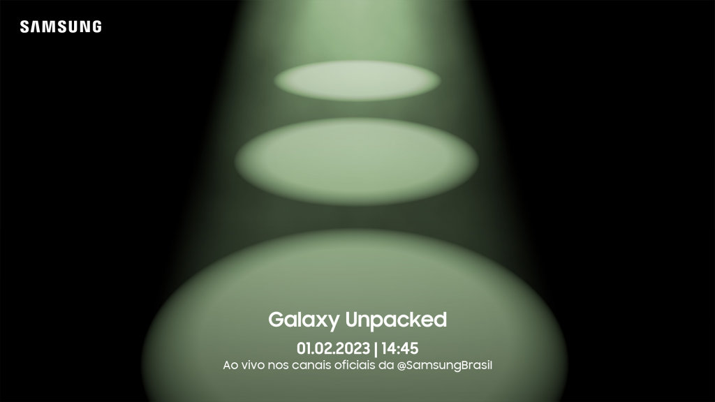 Galaxy Unpacked 2023 anúncio Galaxy S23