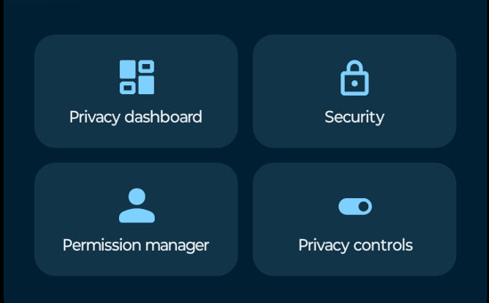 Moto Secure, aplicativo de segurança da Motorola, painel de privacidade