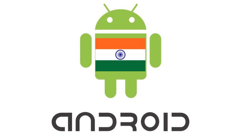Android logo Índia