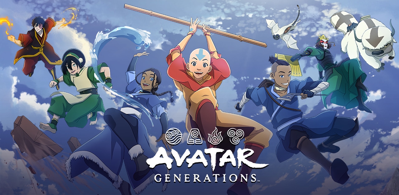 Avatar Generations é lançado para Android e traz a lenda de Aang em forma de RPG