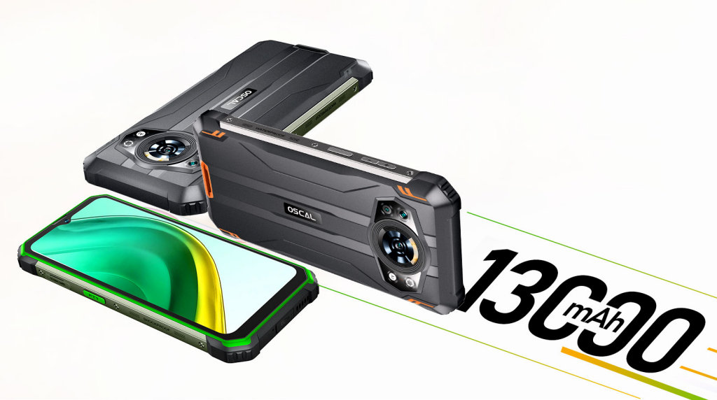 Blackview Oscal S80 é lançado: é muito resistente e tem bateria de 13.000 mAh para até 48 dias
