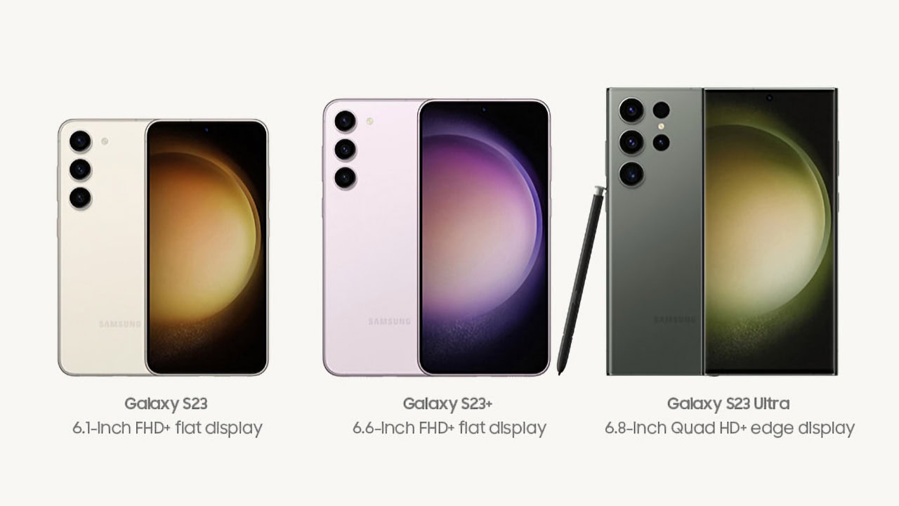 Tela da linha Galaxy S23 é mais brilhante e econômica