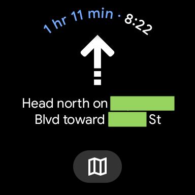 Google Maps Wear OS 3