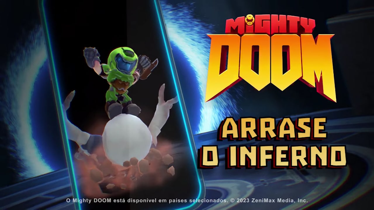 Façam a pré-inscrição em Mighty DOOM hoje mesmo!