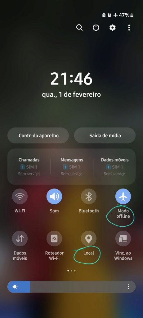 One UI 5 falha de segurança no modo off-line e no GPS