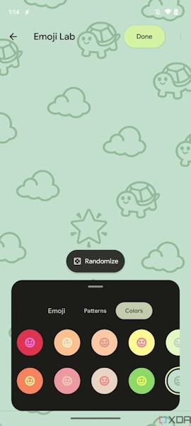 Android 14 Emoji Labs