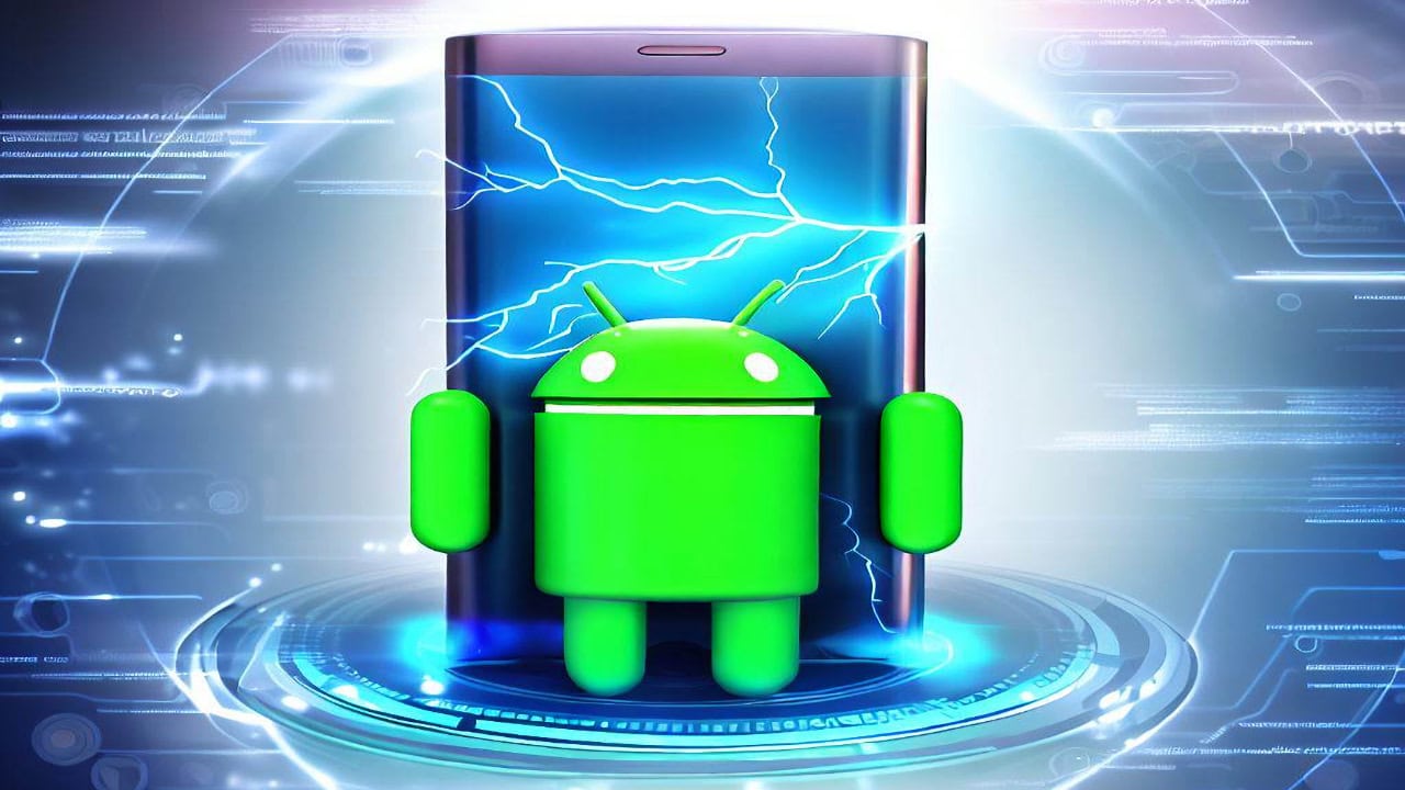 Android bateria carregada