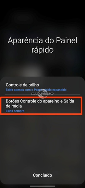 Ativar opção de Saída Mídia no Galaxy da Samsung