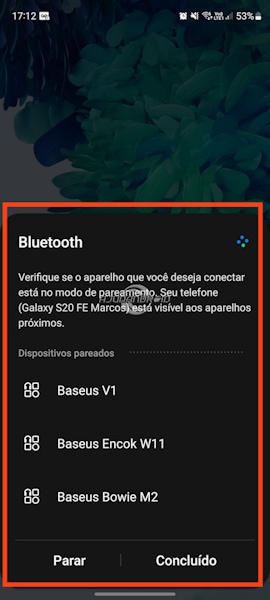 Como conectar o Bluetooth nos Galaxy Samsung