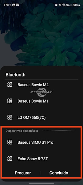 Como conectar o Bluetooth nos Galaxy Samsung