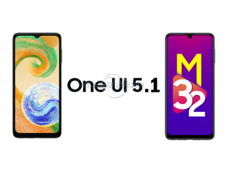 Galaxy A04s e Galaxy M32 são atualizados para a One UI 5.1