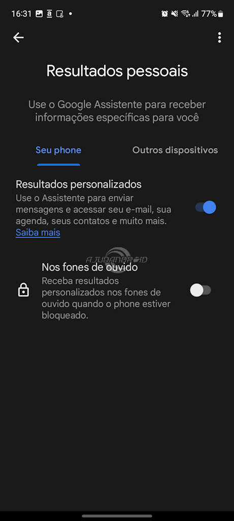 Fone sem fio e relógios inteligente Bluetooth são microfones para Google Assistente, resultados pessoais