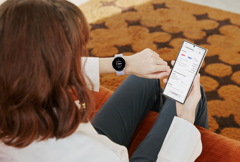 Série Galaxy Watch 5 recebe melhor rastreamento de ciclo menstrual usando sensor de temperatura