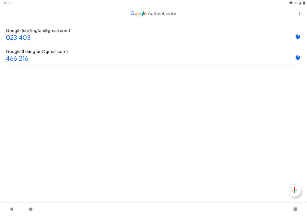 Google Authenticator