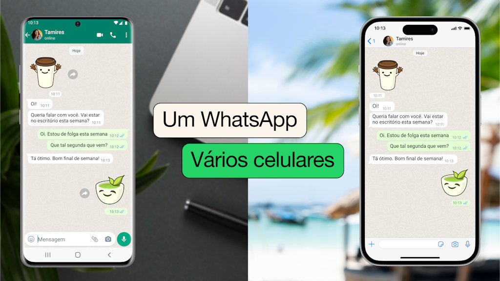 Conta do WhatsApp permite mesmo número em 4 telefones diferentes