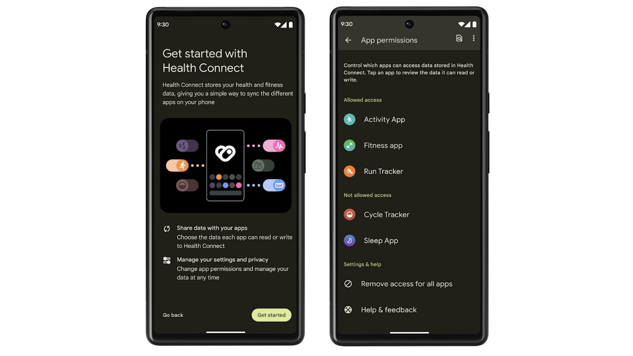 Health Connect (Conexão Saúde) está integrado ao Android 14
