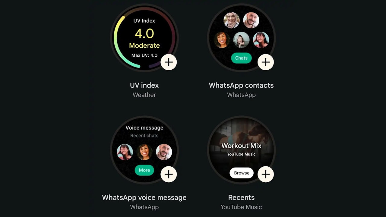 Aplicativo beta do WhatsApp no Wear OS