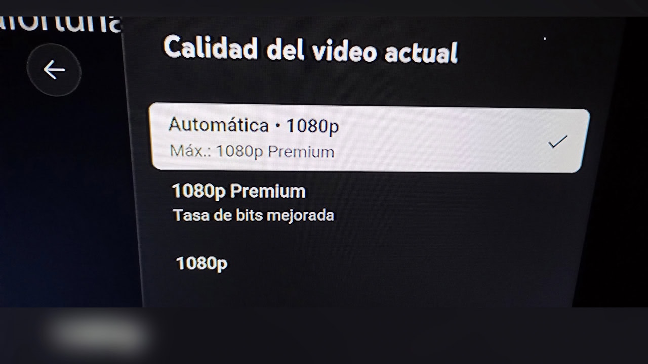 YouTube resolução 1080p Premium