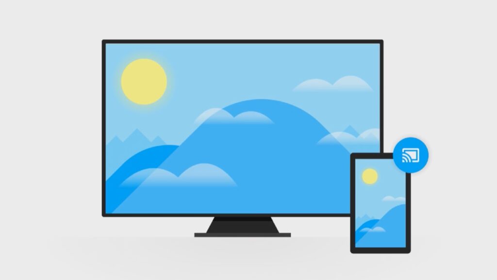 Chromecast espelhamento da tela