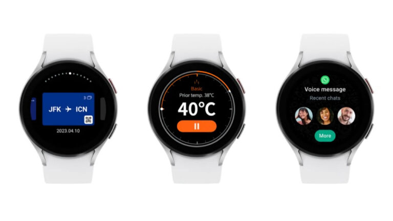Galaxy Watch novos aplicativos