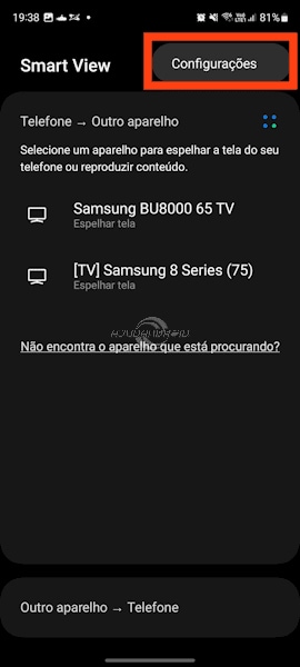 Como ativar Google Cast nos aparelhos Samsung Galaxy (espelhamento de tela)