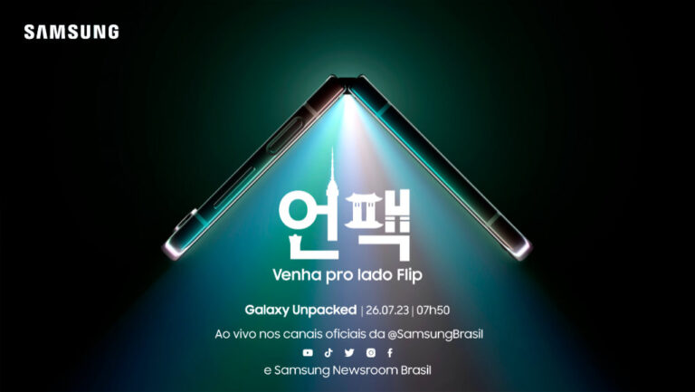 Samsung Galaxy Unpacked julho 2023