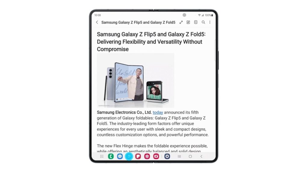 Personalização One UI 5.1.1 da Samsung